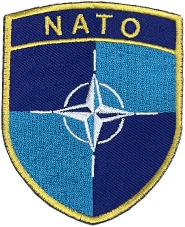 A-One Armband NATO rat izvezeni zakrpa + Slovenija zastava vruće kože zakrpa, vojske uniforme amblemi, patch za patch za pletene odjeće