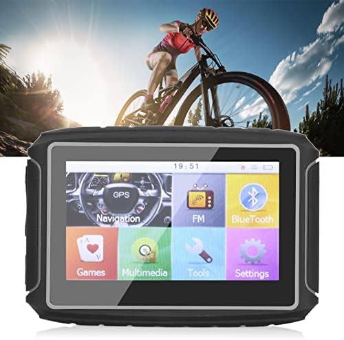 Rider GPS Navigator, 4.3 in dodirni ekran mapa u realnom vremenu HiFi & nbsp;zvučnik & nbsp; GPS navigacijski uređaj multifunkcionalni