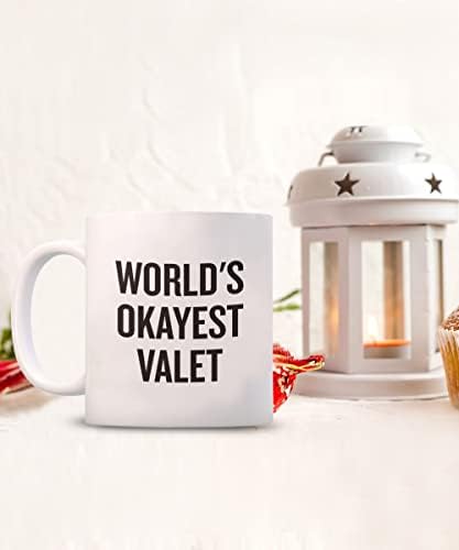 Kuglica za kavu za kavu Parking Valet poklon Funny Paret Parking Presed svjetskih najdražeg Valet