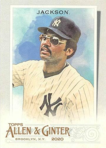 2020 TOPPS Allen i Ginter 109 Reggie Jackson New York Yankees MLB bejzbol trgovačka kartica