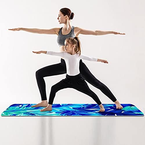 6mm ekstra debela prostirka za jogu, ekološki prihvatljivi TPE otirači za vježbanje Pilates Mat sa za jogu, trening, osnovnu kondiciju i vježbe na podu, muškarci & žene