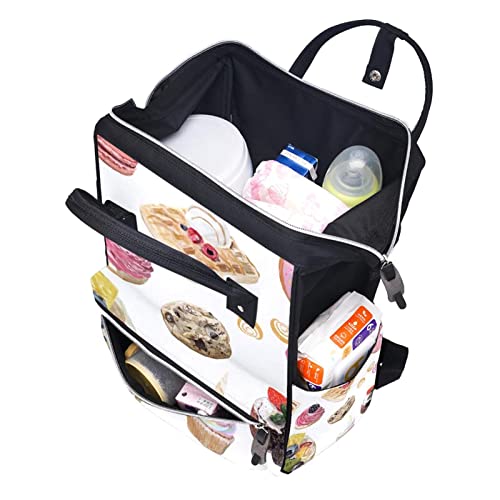 Desertne akvarelne ploče od pelene tote torbe mammmy ruksak veliki kapacitet pelena torba za staračku torba za brigu o bebama