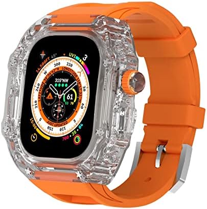 AEMALL za Apple Watch Ultra 49mm mod komplet serije 8 7 6 5 4 SE band narukvica kaiš straža Lagana dužnost robusna zaštitna poklopac