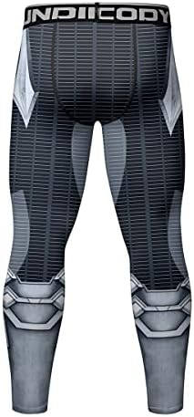 Red Plume® muške sportske kompresijske hlače zagrijavaju baseleer vježbao hladne suho duge tekuće tajice